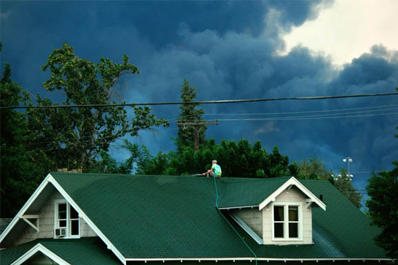 storm-damage siding inspection